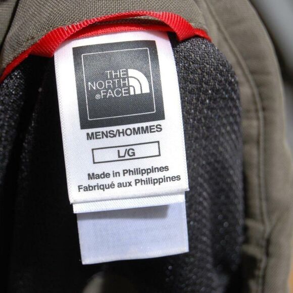 The North Face Olive Modal Camp Sleeve Casual Shirt Size LG - Picture 3 of 3